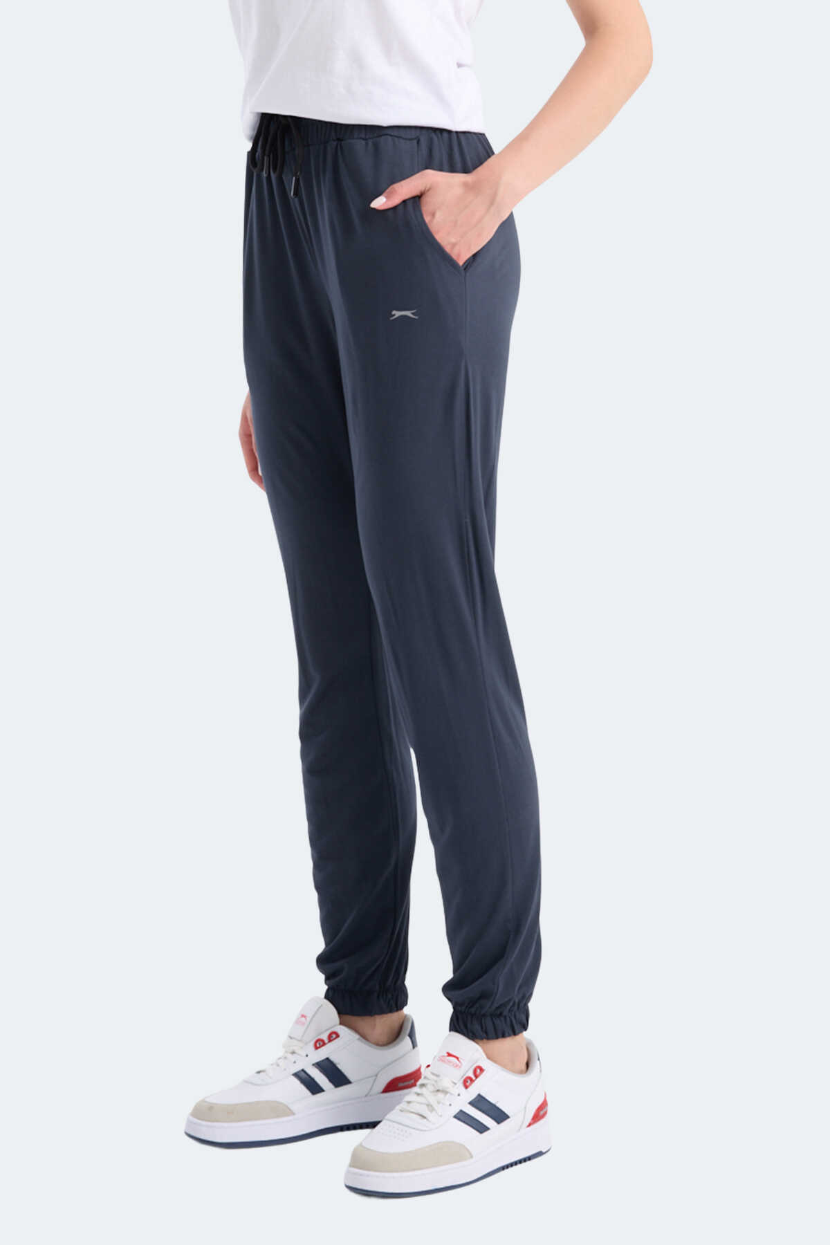 Slazenger - Slazenger KAIDA Kadın Eşofman Altı Koyu Gri