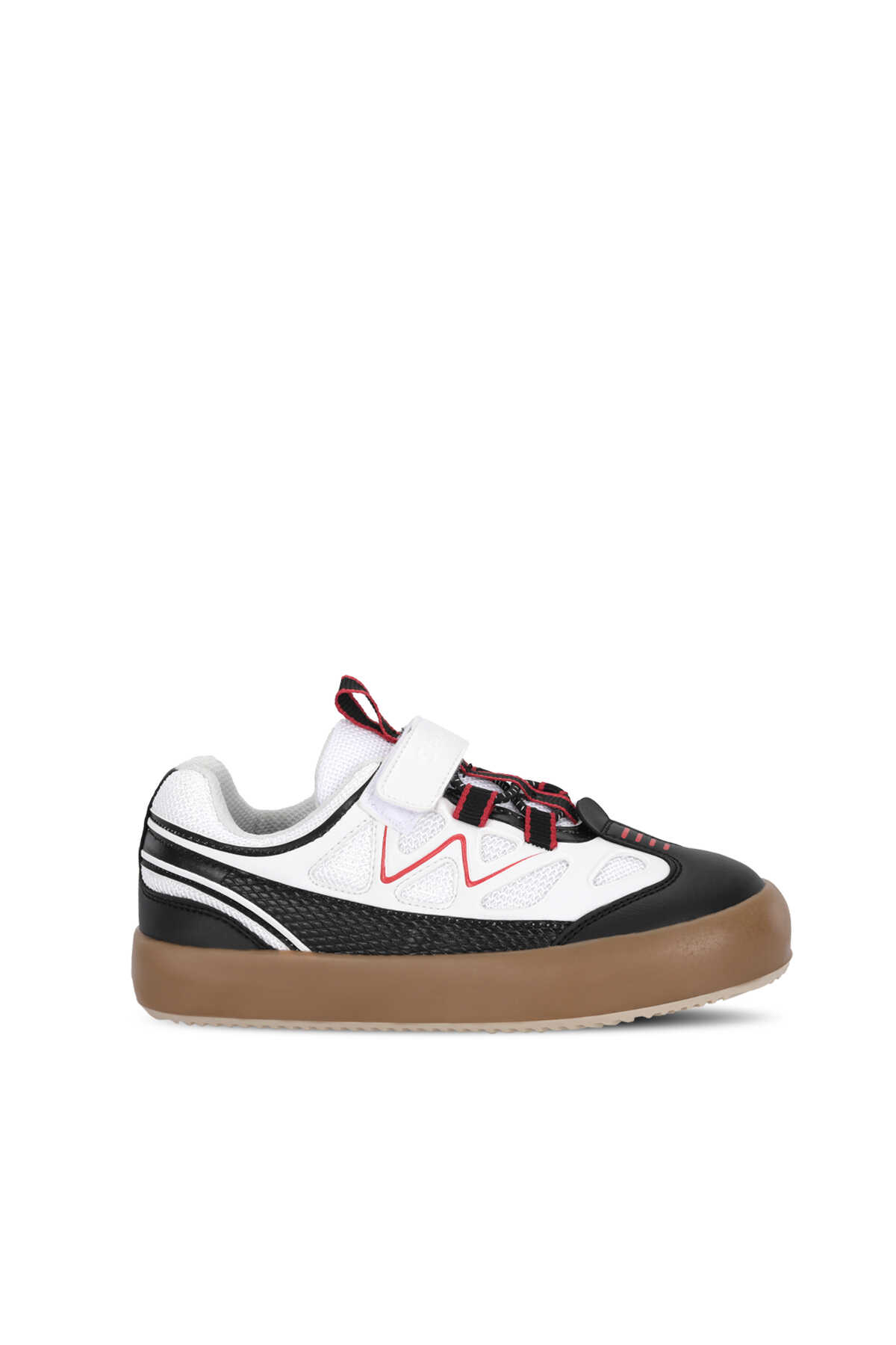 Slazenger - Slazenger KAJU F Unisex Çocuk Beyaz / Siyah Günlük Spor Ayakkabısı