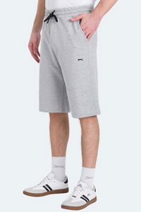 Slazenger - Slazenger KALEV Erkek Cepli Kapri Gri Şort Slazenger - Slazenger KALEV Erkek Cepli Kapri Gri Şort