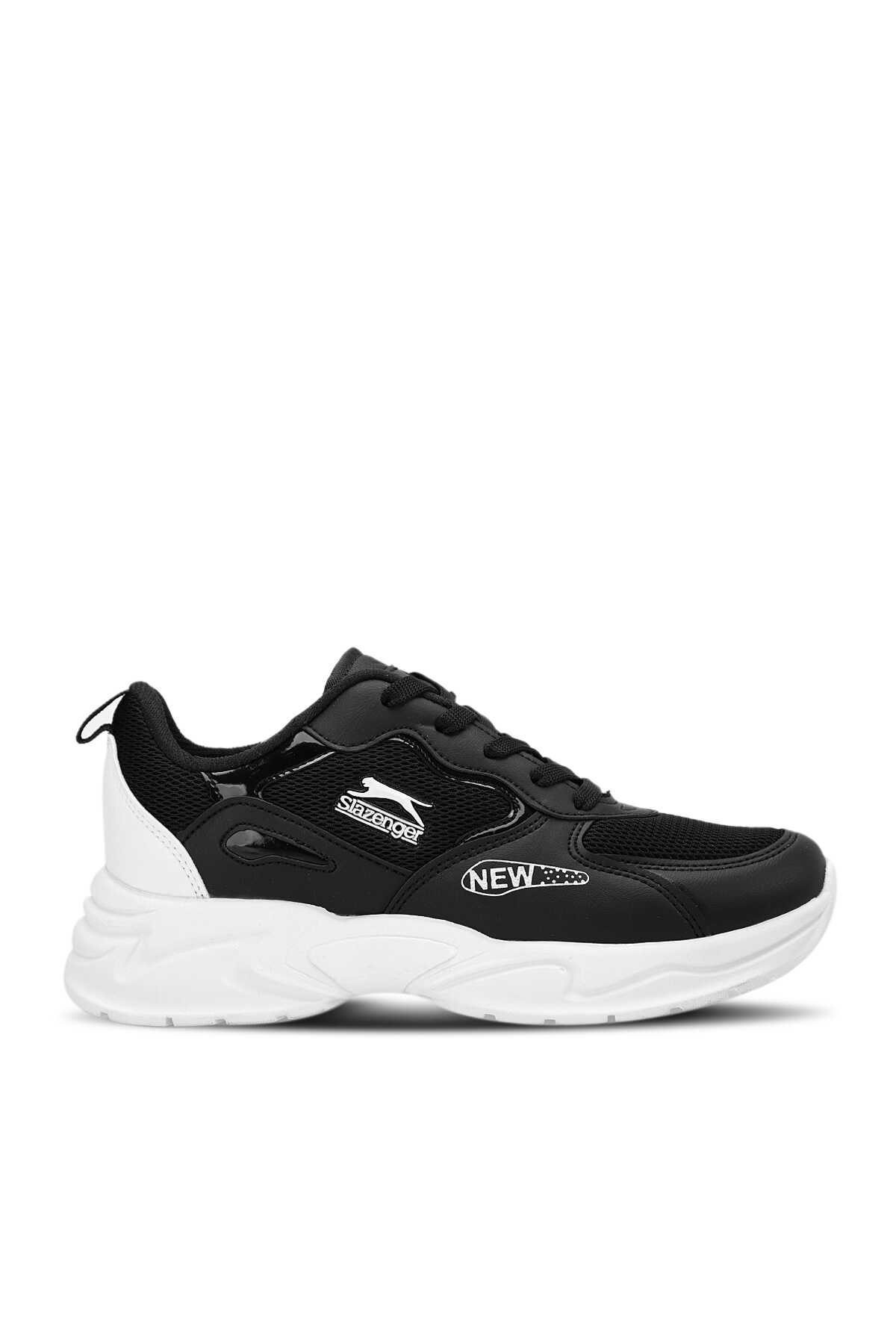 Slazenger - KALYSTA I Sneaker Kadın Ayakkabı Siyah / Beyaz