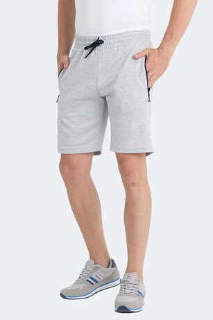 Slazenger KANANI I Erkek Cepli Gri Şort 