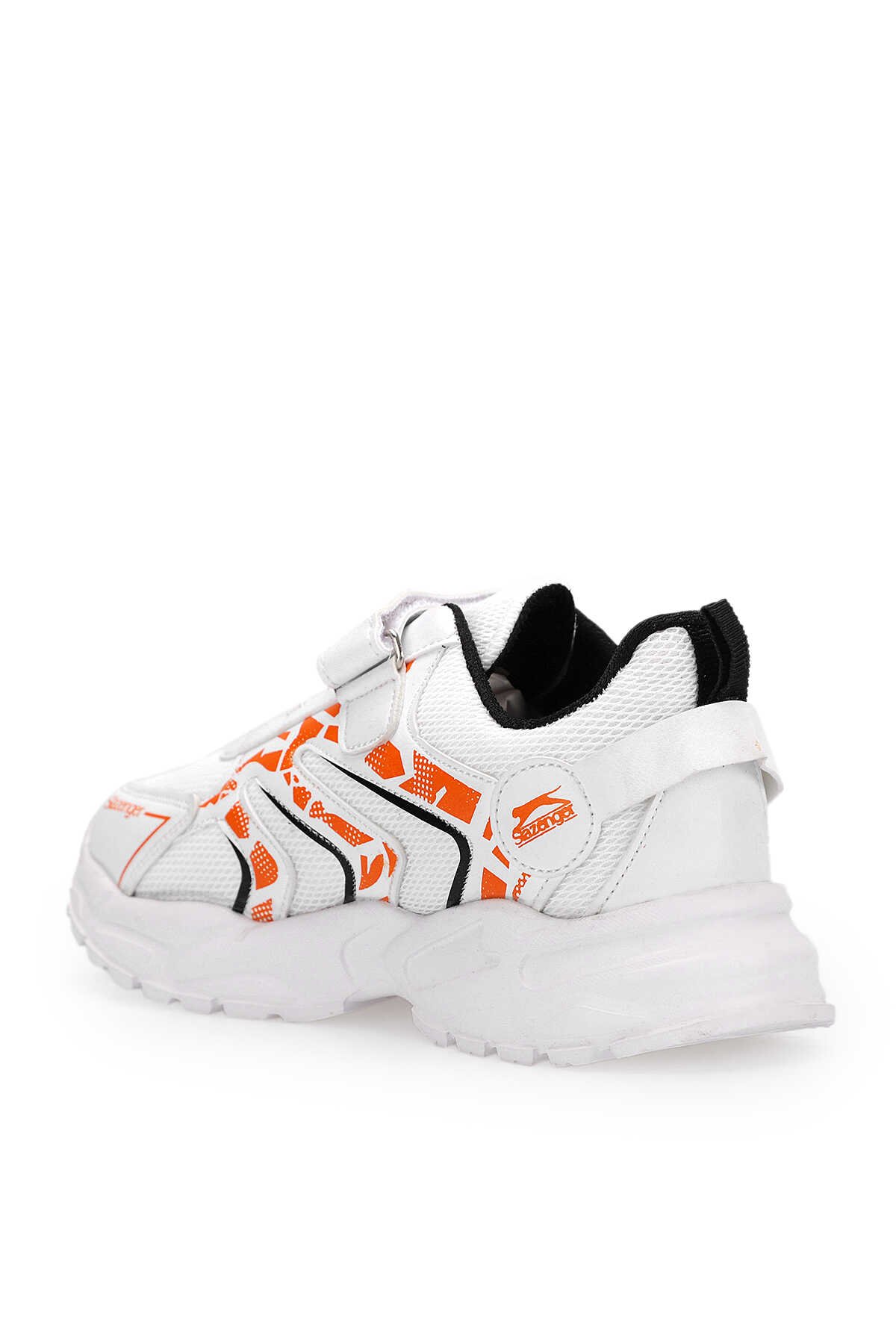 Slazenger KANNER Sneaker Kız Çocuk Ayakkabı Beyaz / Turuncu