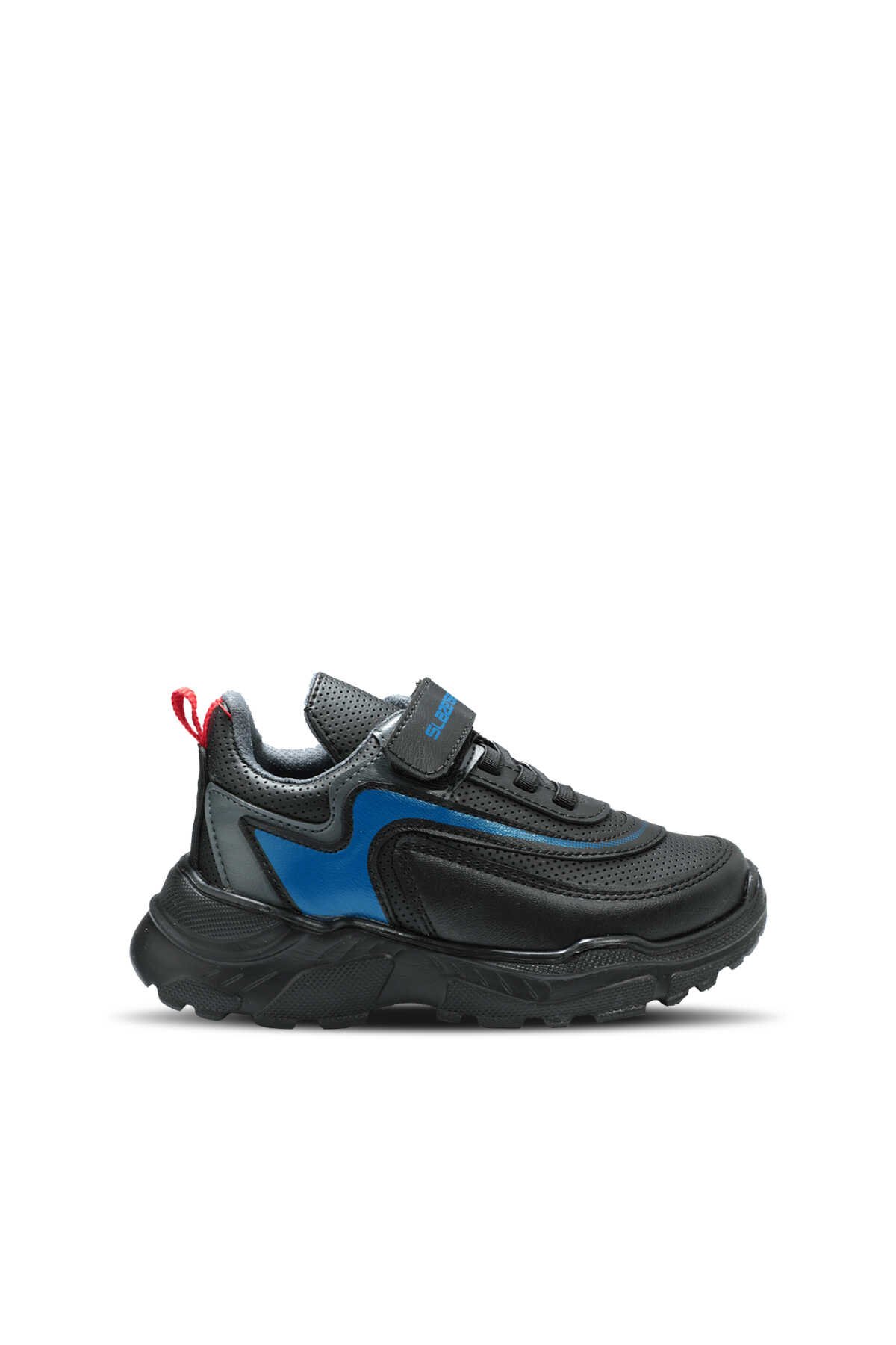 Slazenger - Slazenger KANON I Sneaker Erkek Çocuk Ayakkabı Siyah / Mavi