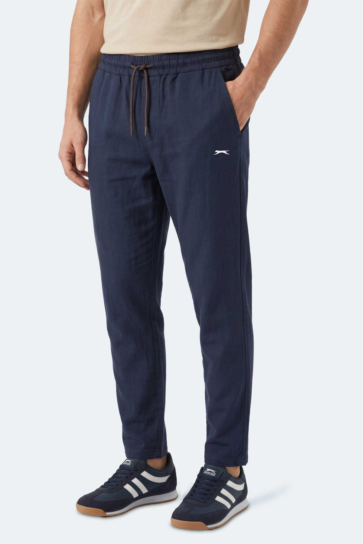 Slazenger - Slazenger KARMELA Erkek Lacivert Eşofman Altı