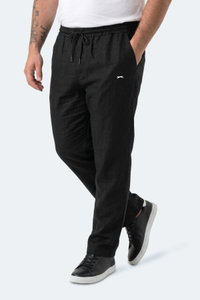 Slazenger - Slazenger KARMELA JMB. Erkek Büyük Beden Siyah Pantolon