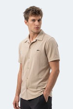 Slazenger - Slazenger KATELIN Erkek Bej Gömlek