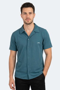 Slazenger - Slazenger KATELIN Erkek Petrol Gömlek