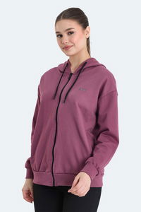 Slazenger - Slazenger KATHLEENA IN Kadın Oversıze Gül Sweatshırt Slazenger - Slazenger KATHLEENA IN Kadın Oversıze Gül Sweatshırt