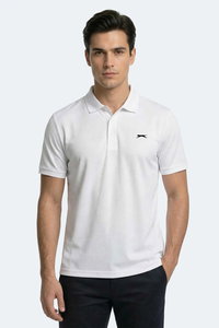 Slazenger - Slazenger KATINA Erkek Beyaz Tişört