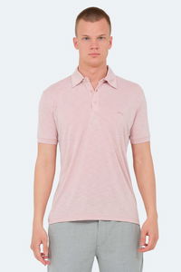 Slazenger - Slazenger KATSURO Erkek Polo Yaka Gül Tişört