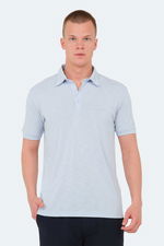 Slazenger - Slazenger KATSURO Erkek Polo Yaka Mavi Tişört