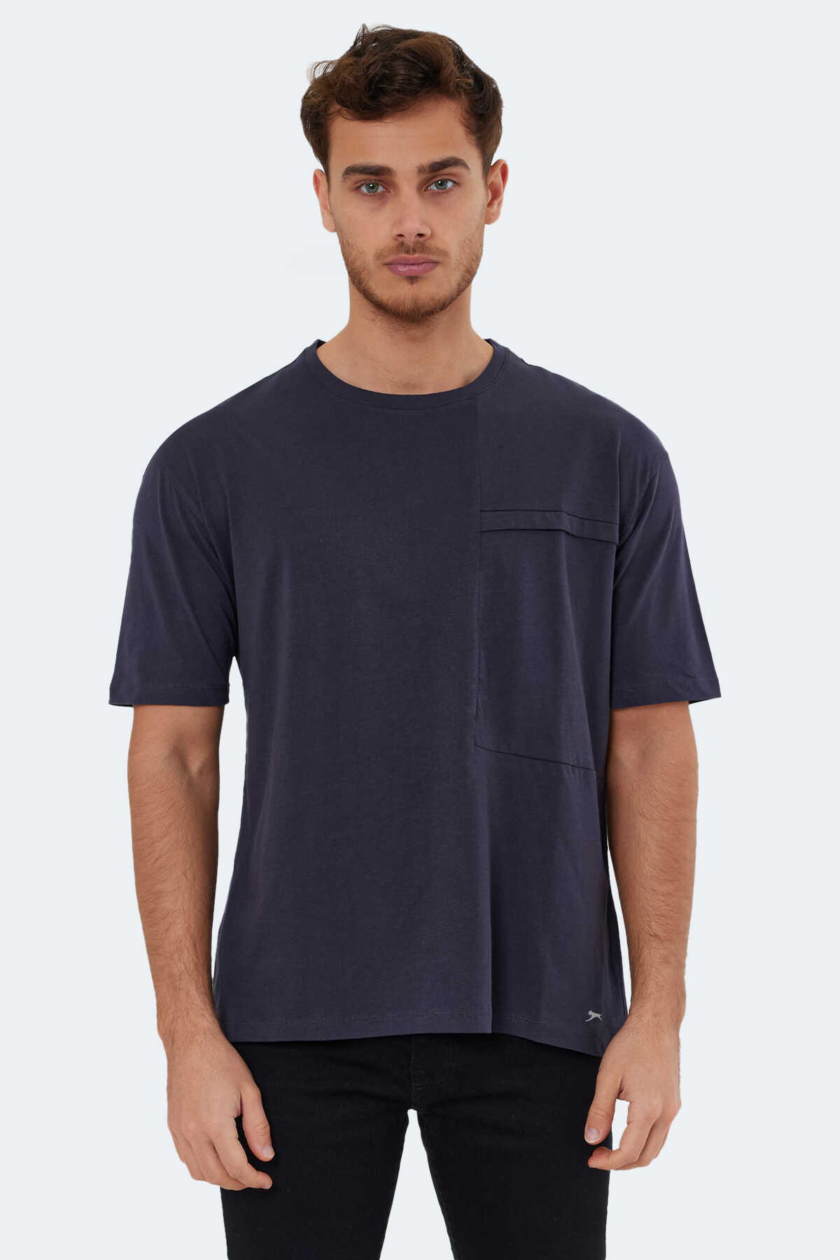 Slazenger - Slazenger KAURI IN Erkek Antrasit Tişört
