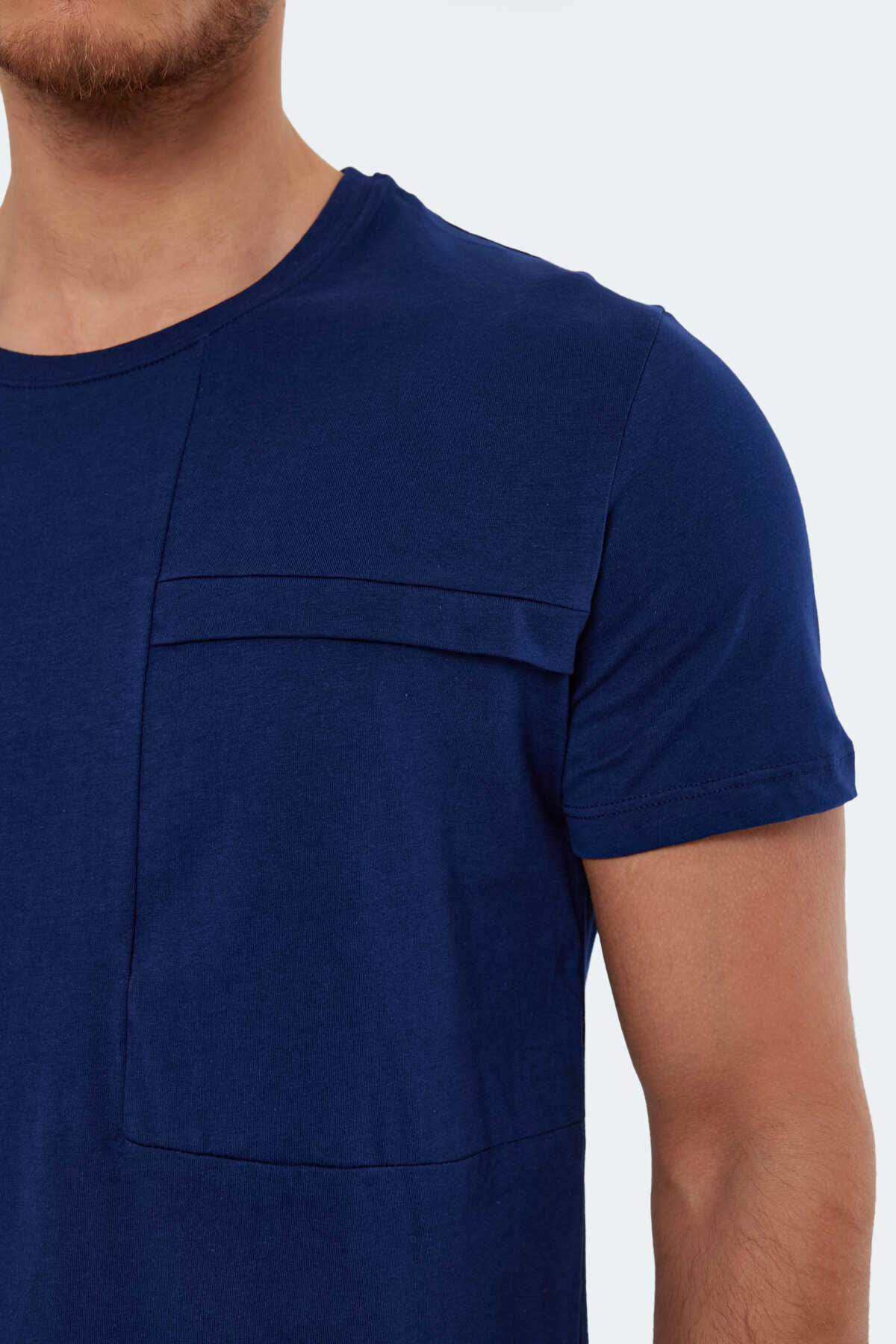 Slazenger KAURI IN Erkek Lacivert Tişört Slazenger KAURI IN Erkek Lacivert Tişört