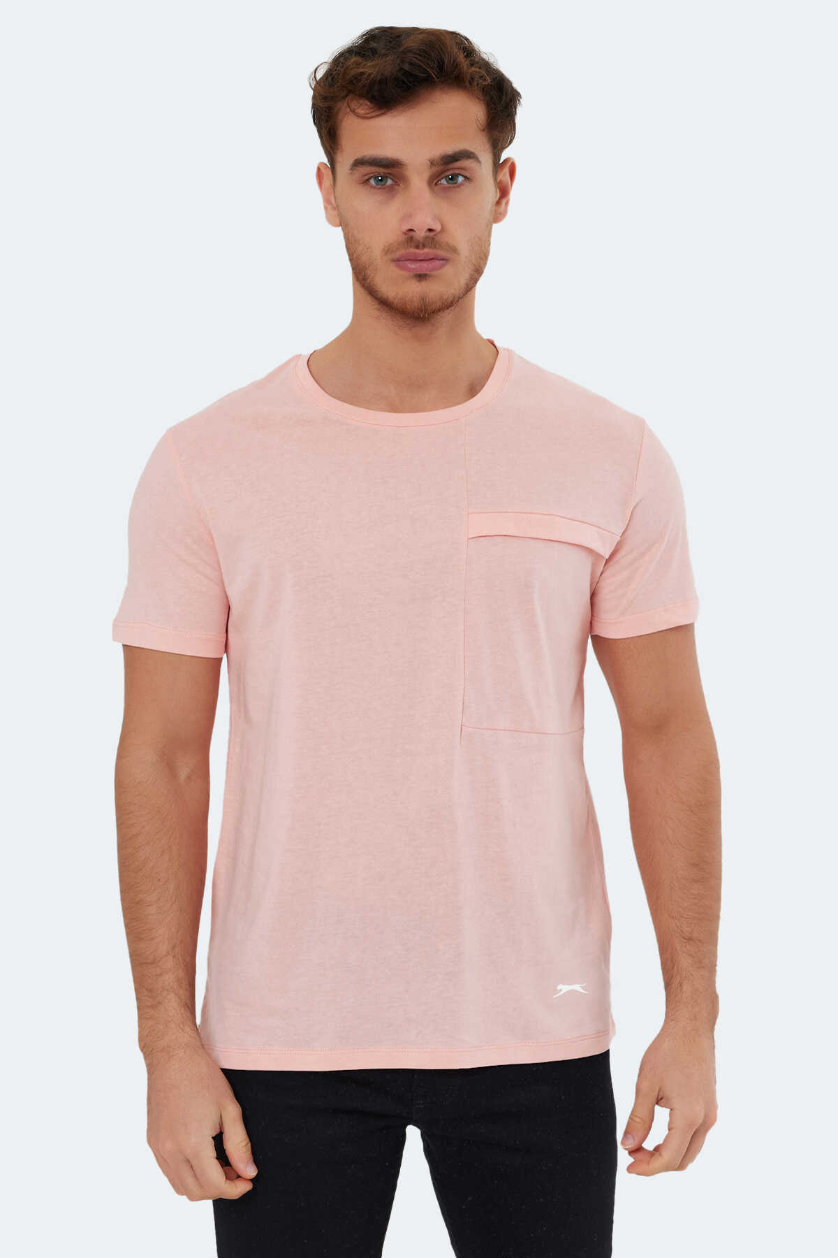 Slazenger - Slazenger KAURI IN Erkek Somon Tişört