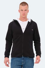 Slazenger - Slazenger KAYIN IN Erkek Siyah Sweatshirt