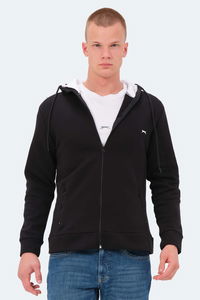 Slazenger - Slazenger KAYIN IN Erkek Siyah Sweatshirt