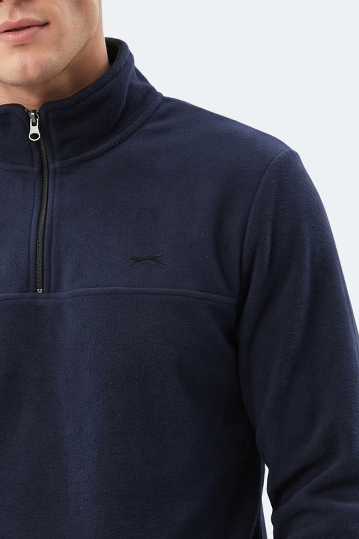 Slazenger KELO I Erkek Kapüşonlu Lacivert Sweatshırt - 2