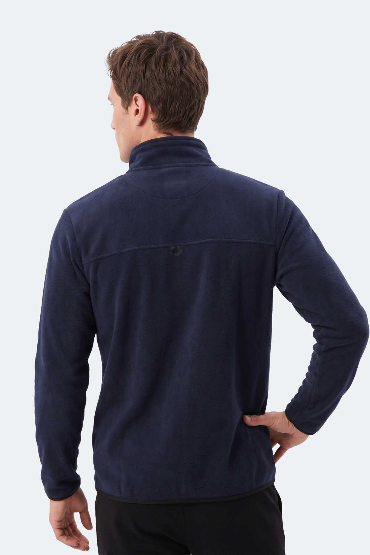 Slazenger KELO I Erkek Kapüşonlu Lacivert Sweatshırt - 6