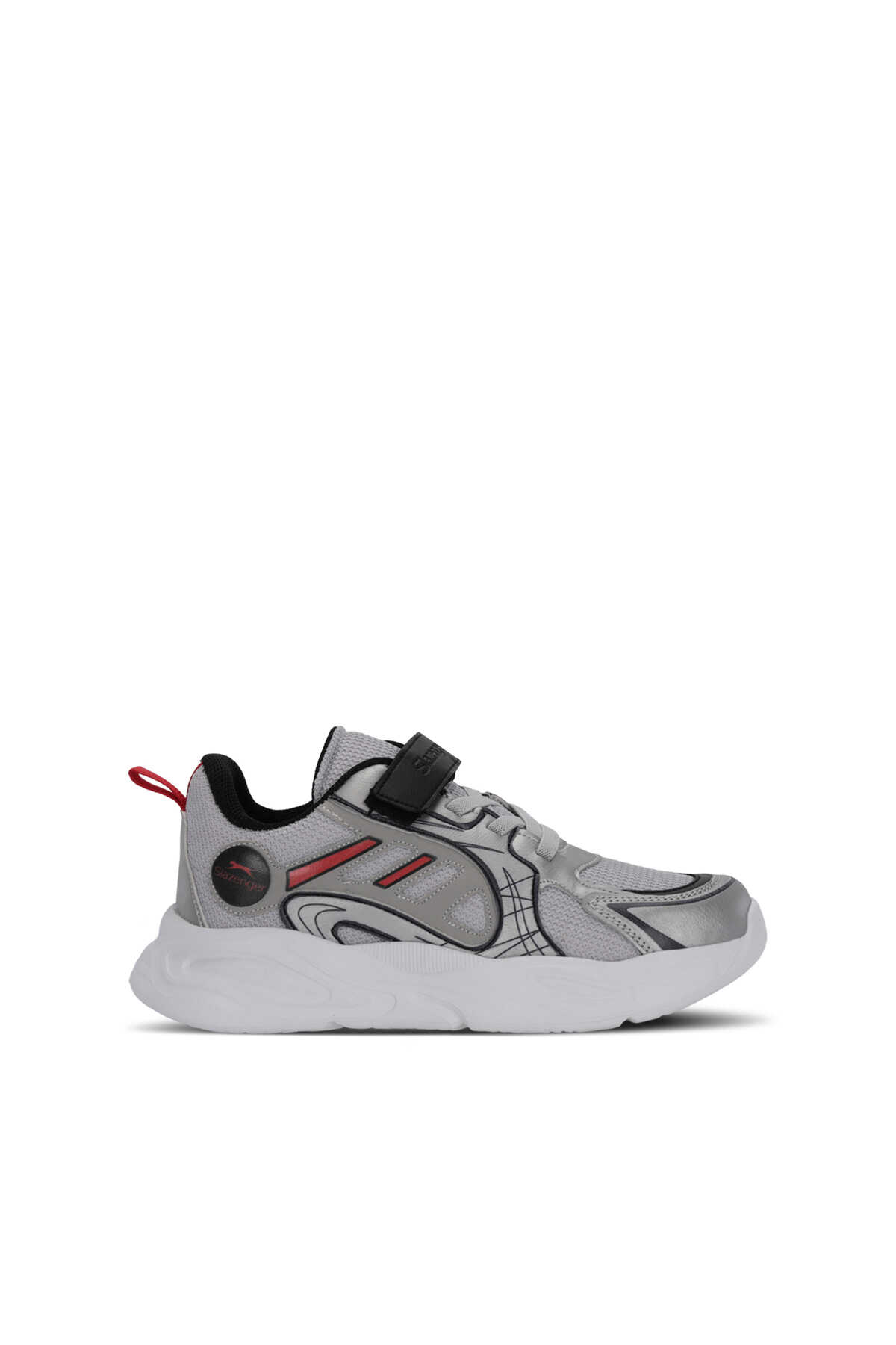 Slazenger KELSY Erkek Çocuk Gri / Kırmızı Günlük Spor Ayakkabısı Slazenger KELSY Erkek Çocuk Gri / Kırmızı Günlük Spor Ayakkabısı