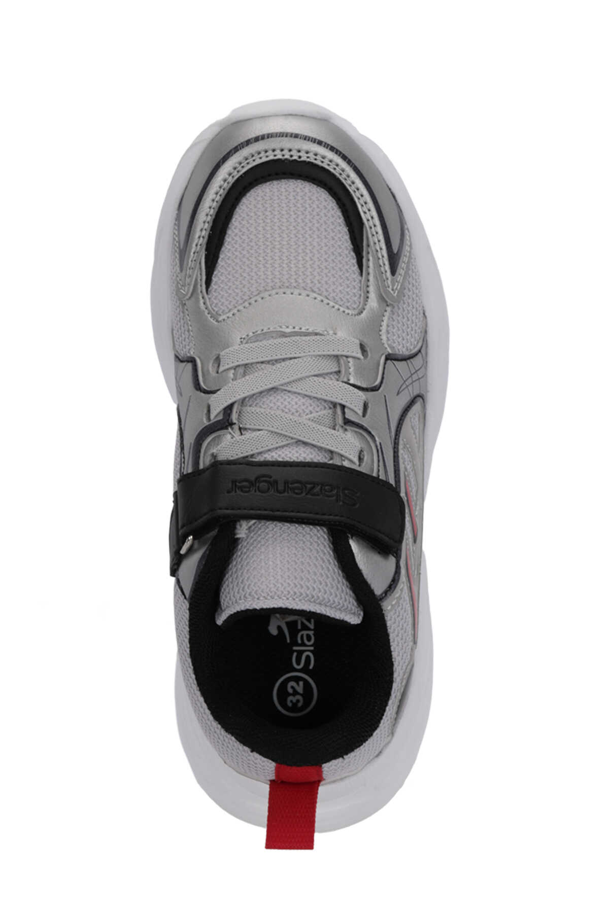 Slazenger KELSY Erkek Çocuk Gri / Kırmızı Günlük Spor Ayakkabısı Slazenger KELSY Erkek Çocuk Gri / Kırmızı Günlük Spor Ayakkabısı