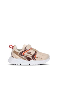 Slazenger - Slazenger KENDALL Unisex Çocuk Cırt Cırtlı Bej / Kahve Günlük Spor Ayakkabısı