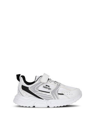 Slazenger KENDALL Unisex Çocuk Cırt Cırtlı Beyaz / Siyah Günlük Spor Ayakkabısı 