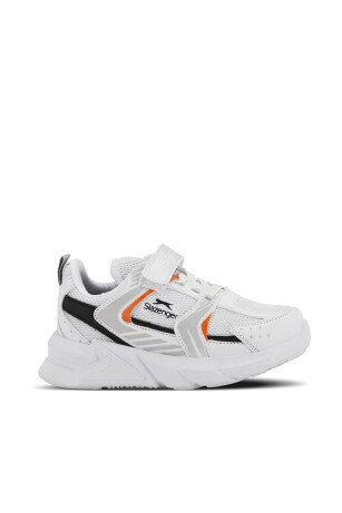 Slazenger KENDALL Unisex Çocuk Cırt Cırtlı Beyaz / Turuncu Günlük Spor Ayakkabısı 