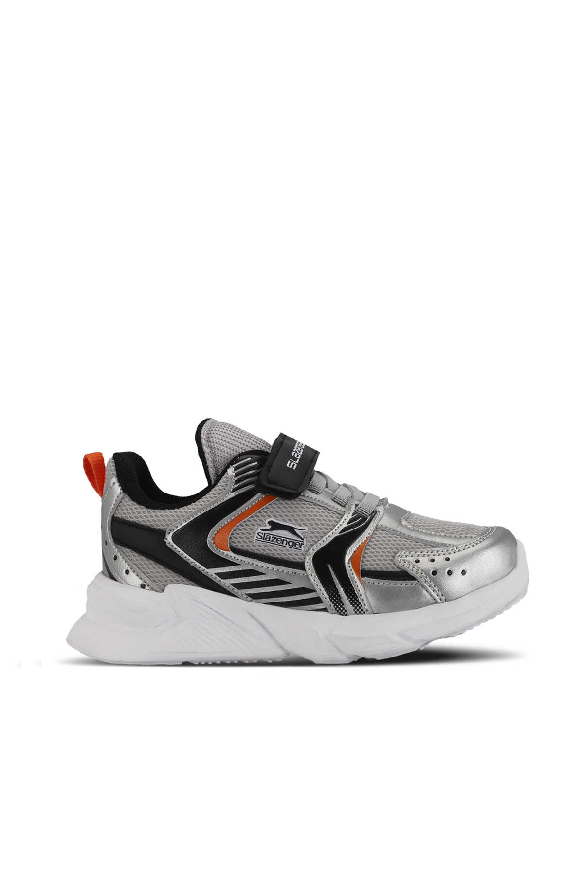 Slazenger - Slazenger KENDALL Unisex Çocuk Sneaker Ayakkabı Gri / Siyah