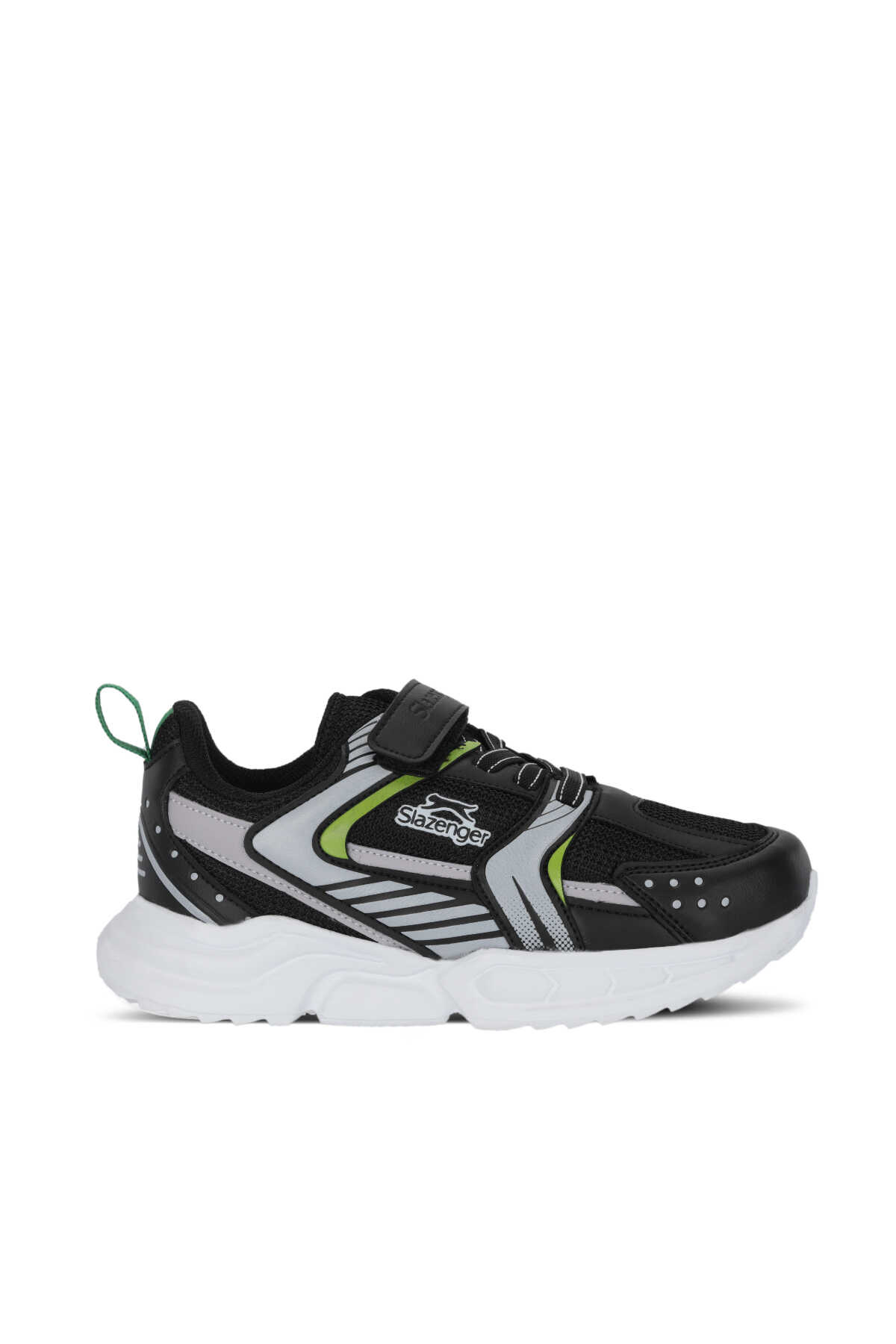 Slazenger KENDALL Unisex Çocuk Cırt Cırtlı Siyah / Beyaz Günlük Spor Ayakkabısı - 1