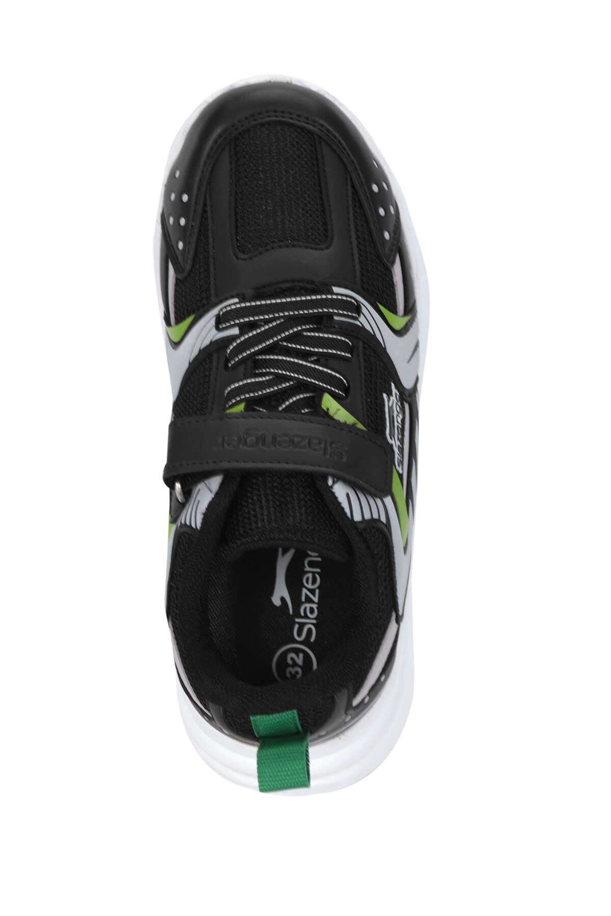 Slazenger KENDALL Unisex Çocuk Cırt Cırtlı Siyah / Beyaz Günlük Spor Ayakkabısı - 5