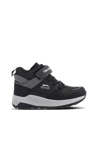 Slazenger KENZIE IN Erkek Çocuk Cırt Cırtlı Siyah / Beyaz Bot