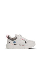 Slazenger - Slazenger KEPA IN Unisex Çocuk Cırt Cırtlı Gri Sneaker