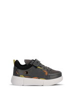 Slazenger - Slazenger KEPA IN Erkek Çocuk Cırt Cırtlı Koyu Gri / Sarı Sneaker Slazenger - Slazenger KEPA IN Erkek Çocuk Cırt Cırtlı Koyu Gri / Sarı Sneaker