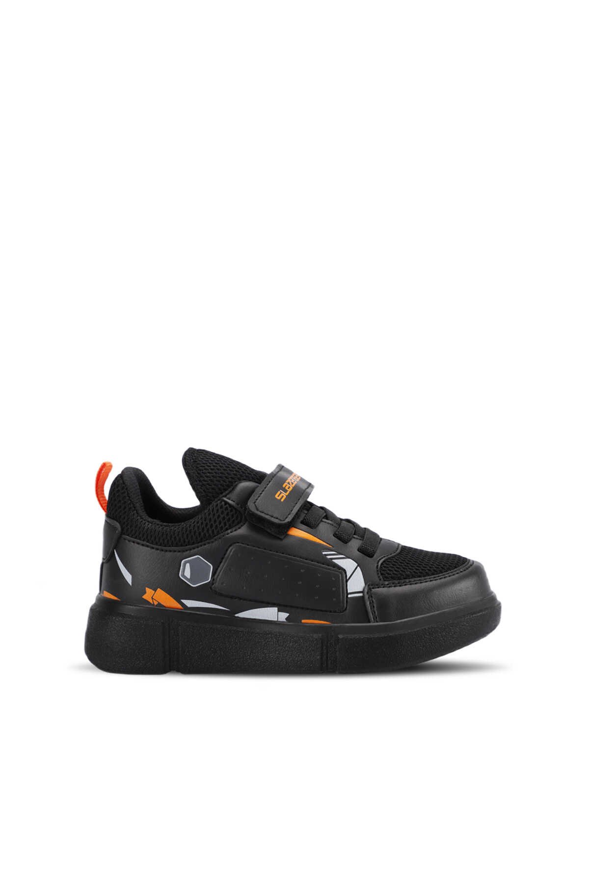 Slazenger - Slazenger KEPA Sneaker Erkek Çocuk Ayakkabı Siyah / Siyah