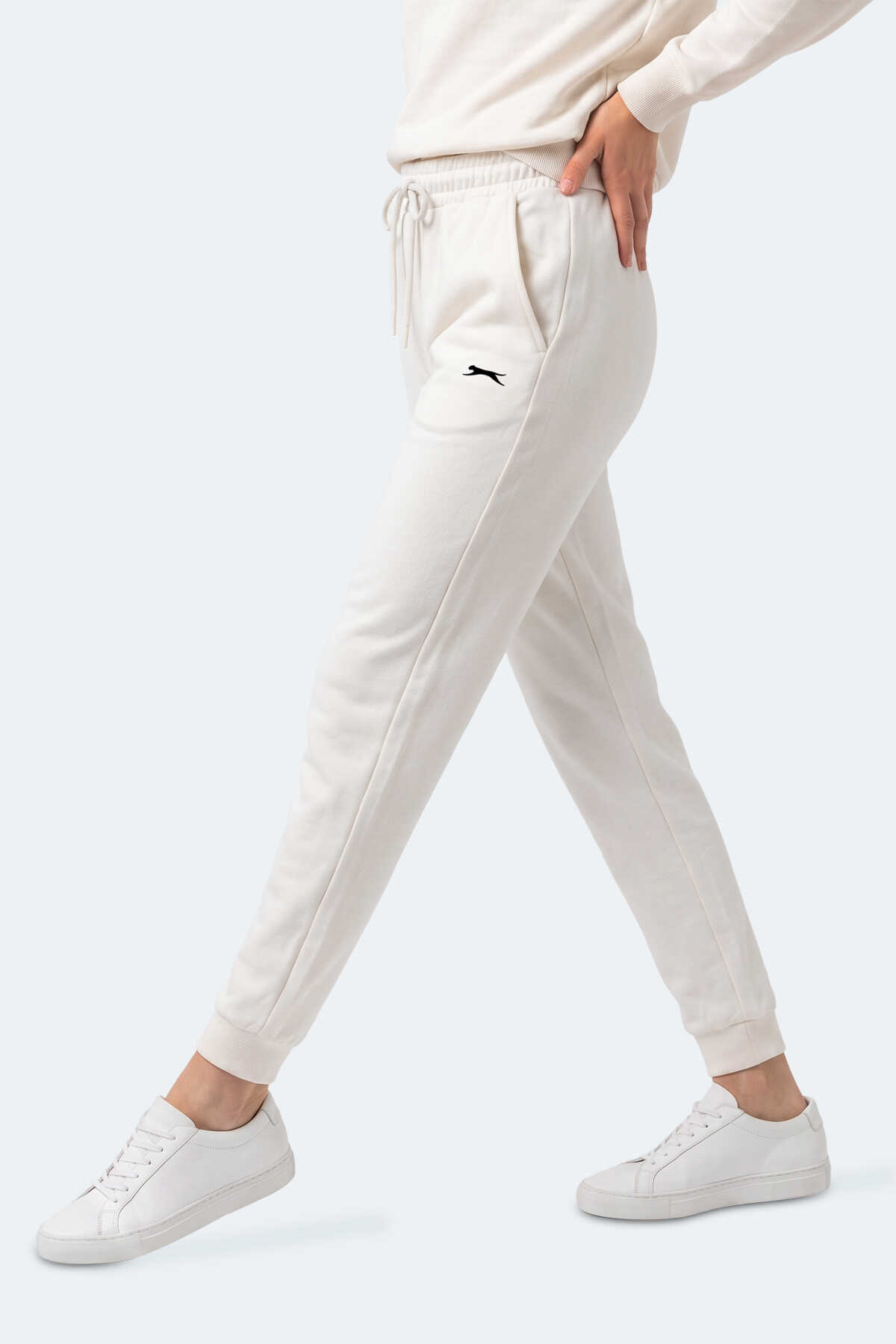 Slazenger - Slazenger KERENA I Kadın Ekru Eşofman Altı