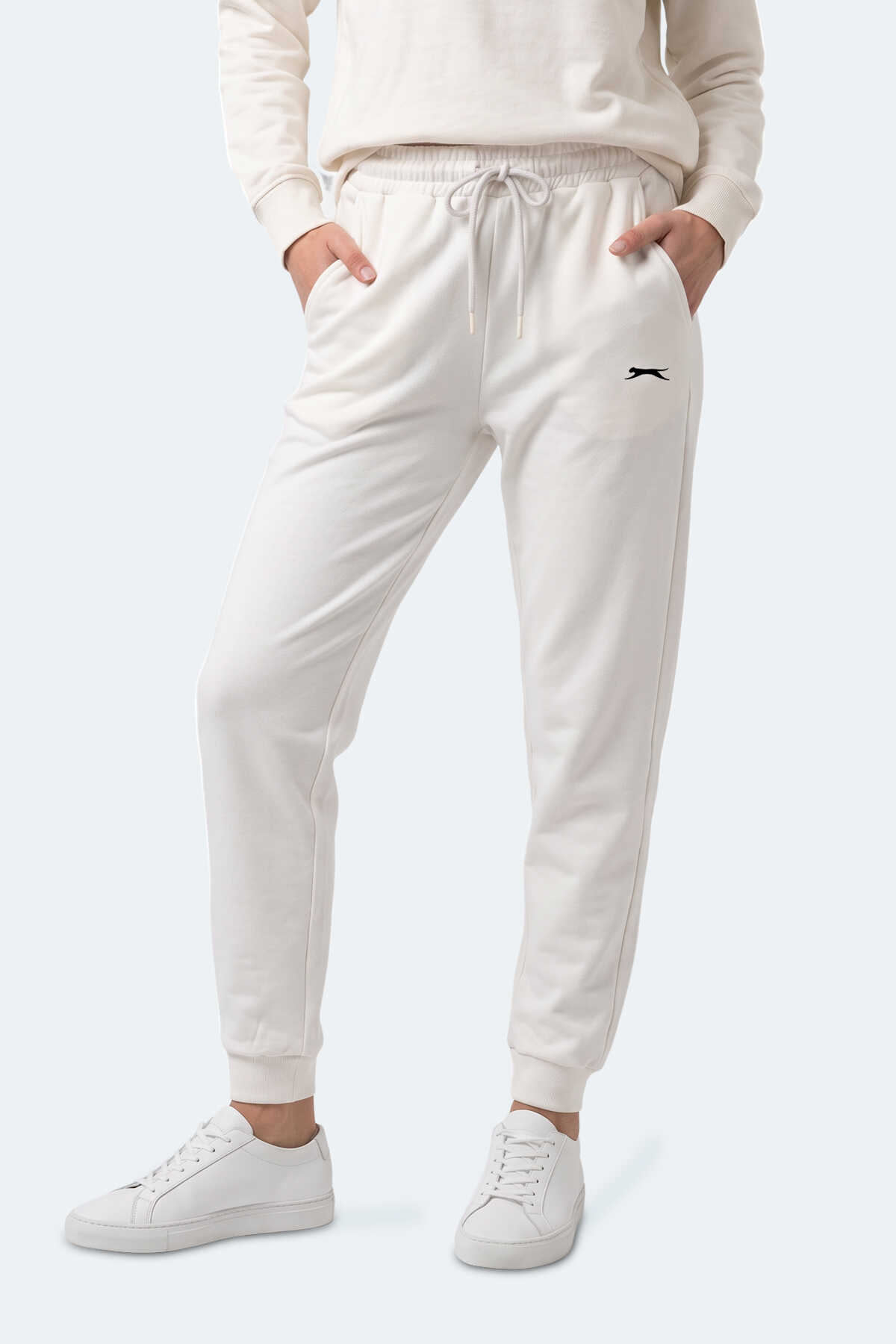 Slazenger KERENA I Kadın Ekru Eşofman Altı - 4