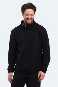 Slazenger - Slazenger KERMAN I Erkek Dik Yaka Fermuarlı Siyah Polar Slazenger - Slazenger KERMAN I Erkek Dik Yaka Fermuarlı Siyah Polar