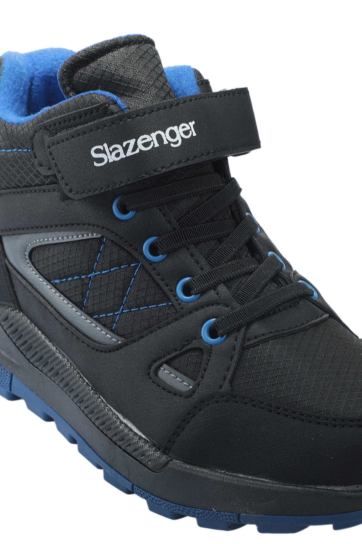 Slazenger KESHA IN Unisex Çocuk Cırt Cırtlı Siyah / Saks Mavi Bot Slazenger KESHA IN Unisex Çocuk Cırt Cırtlı Siyah / Saks Mavi Bot