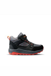 Slazenger - Slazenger KESHA IN Unisex Çocuk Cırt Cırtlı Füme / Turuncu Bot