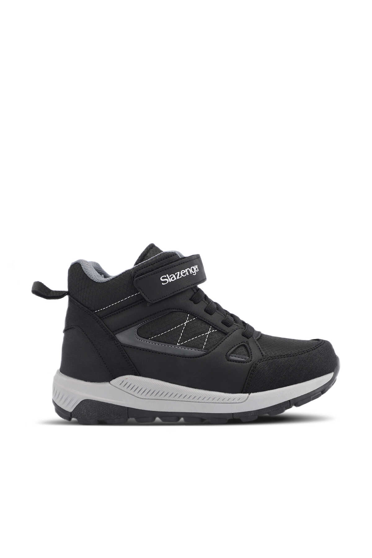 Slazenger - Slazenger KESHA IN Unisex Çocuk Cırt Cırtlı Siyah / Beyaz Bot Slazenger - Slazenger KESHA IN Unisex Çocuk Cırt Cırtlı Siyah / Beyaz Bot