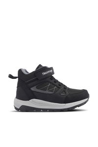 Slazenger - Slazenger KESHA IN Unisex Çocuk Cırt Cırtlı Siyah / Beyaz Bot