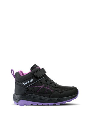 Slazenger KETI I Kız Çocuk Siyah / Mor Bot