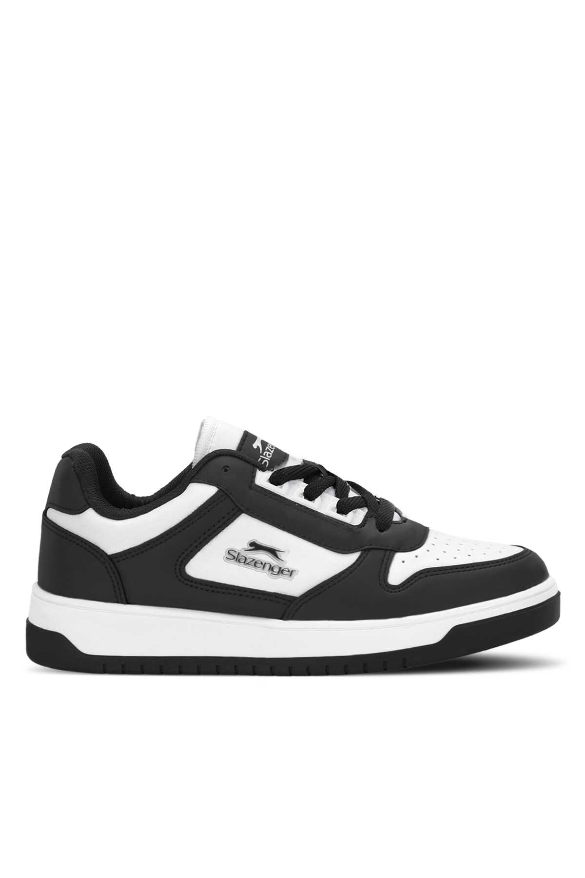Slazenger - Slazenger KEVIN M Erkek Siyah / Beyaz Günlük Spor Ayakkabısı