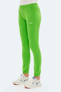 Slazenger - Slazenger KEVORK IN Kadın Cepli Dar Paça Nane Eşofman Altı