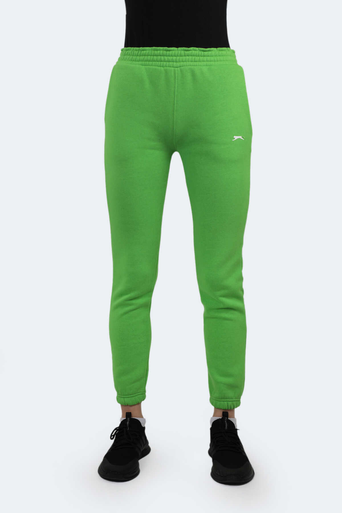 Slazenger - Slazenger KEVORK IN Kadın Cepli Slim Fit Nane Eşofman Altı