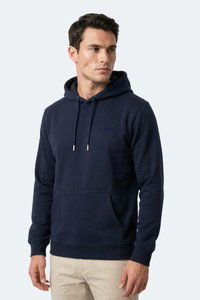 Slazenger - Slazenger KEVRO I Erkek Kapüşonlu Lacivert Sweatshırt