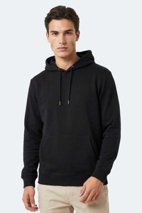 Slazenger - Slazenger KEVRO I Erkek Kapüşonlu Siyah Sweatshırt
