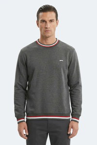 Slazenger - Slazenger KEYSTONE I Erkek Antrasit Sweatshırt