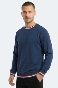 Slazenger - Slazenger KEYSTONE I Erkek Lacivert Sweatshırt