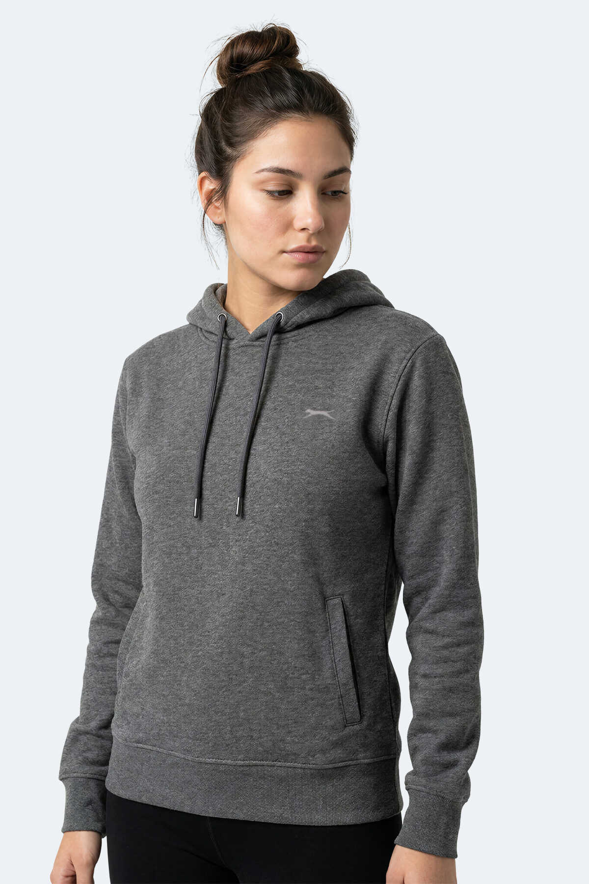 Slazenger KEZIO I Kadın Antrasit Sweatshırt (1)